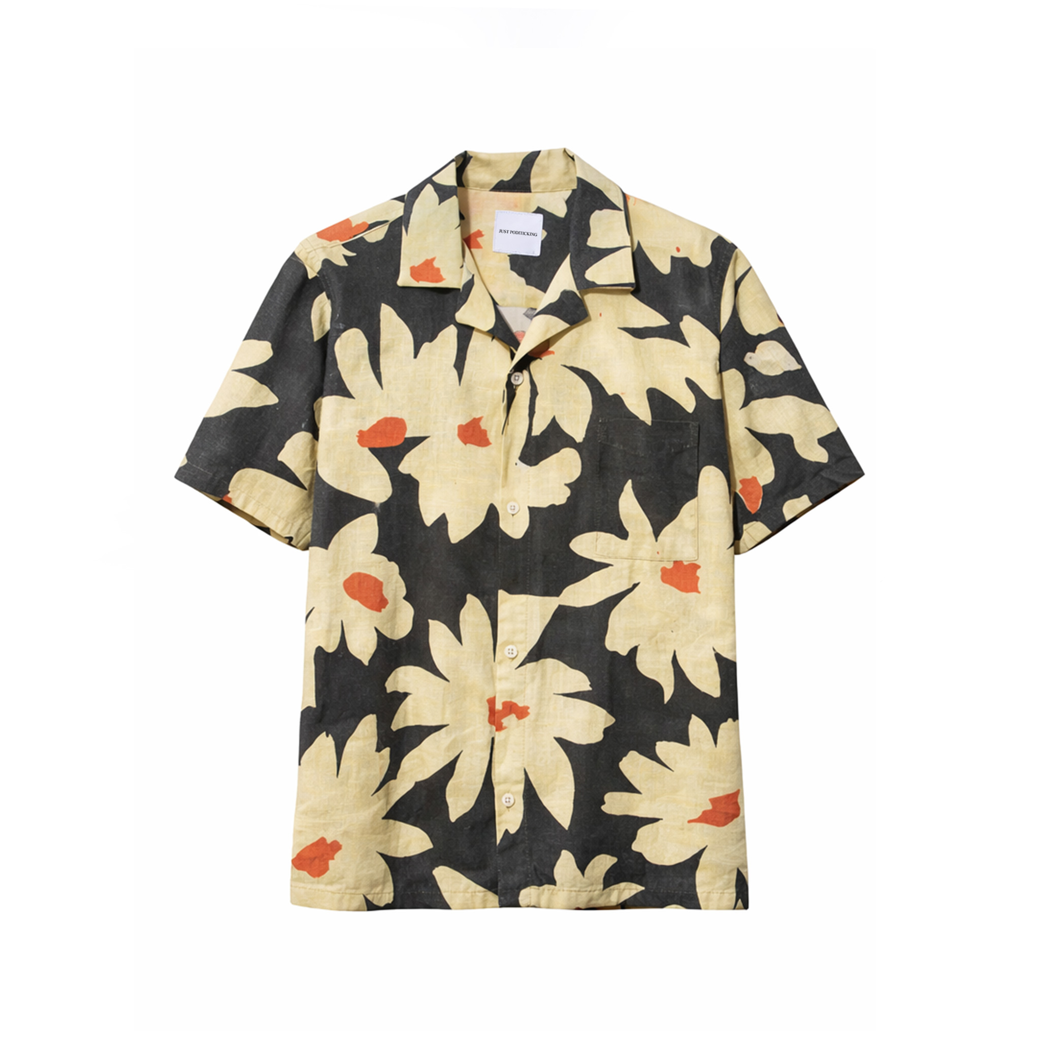 JUST PODITICKING Classic Short-Sleeved Shirt