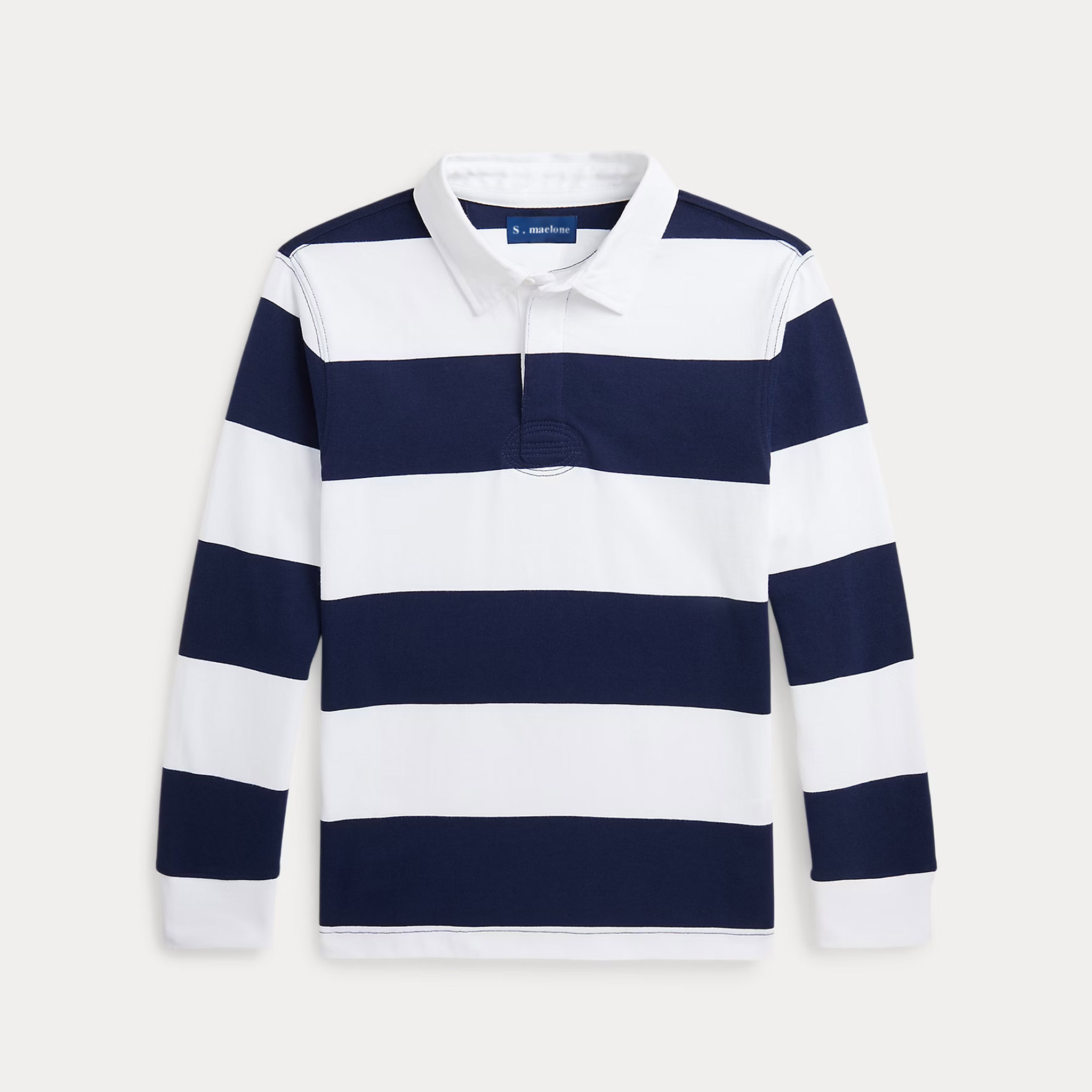 S.MAELONE Classic Rugby Shirt