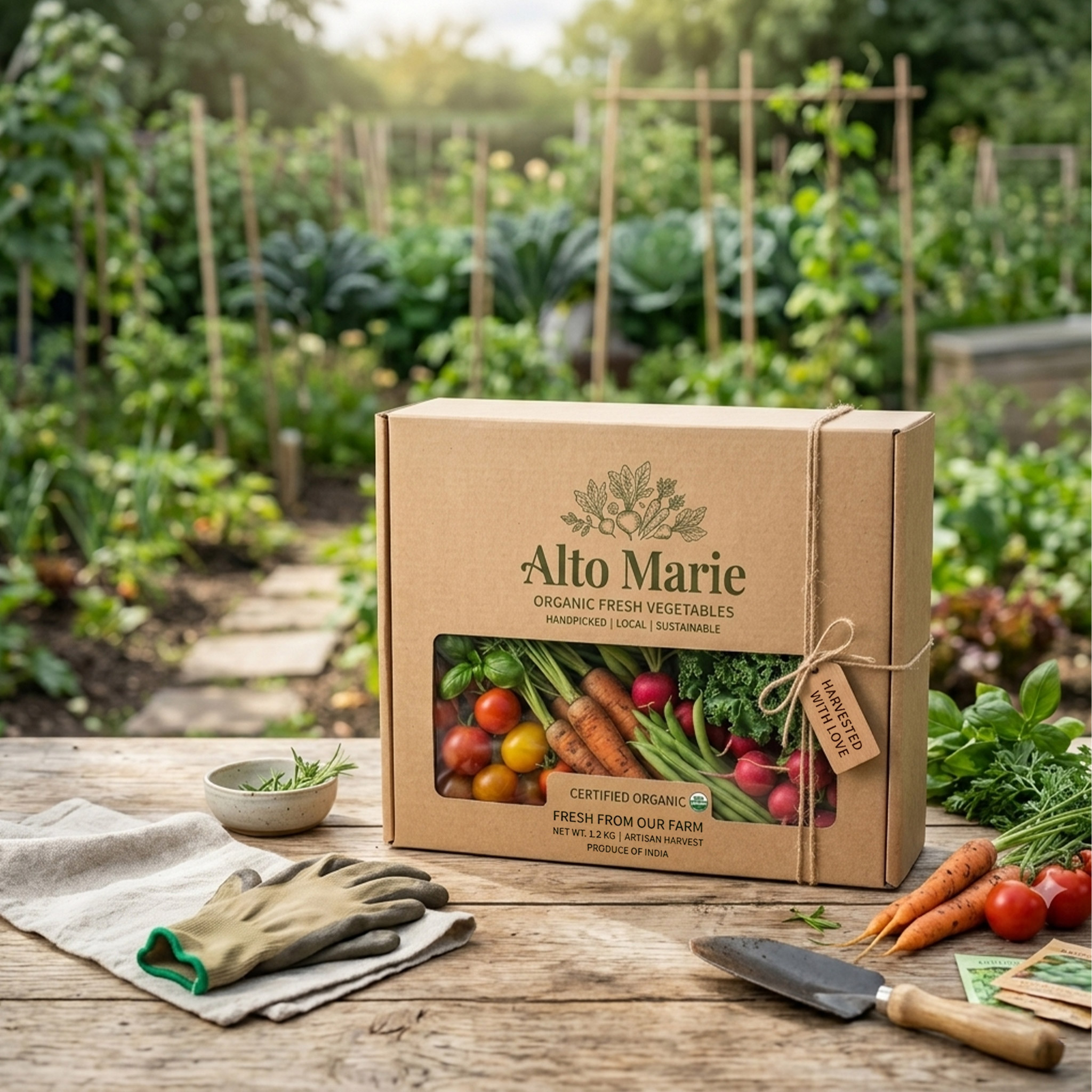ALTO MARIE Organic Fresh Vegetables Selection