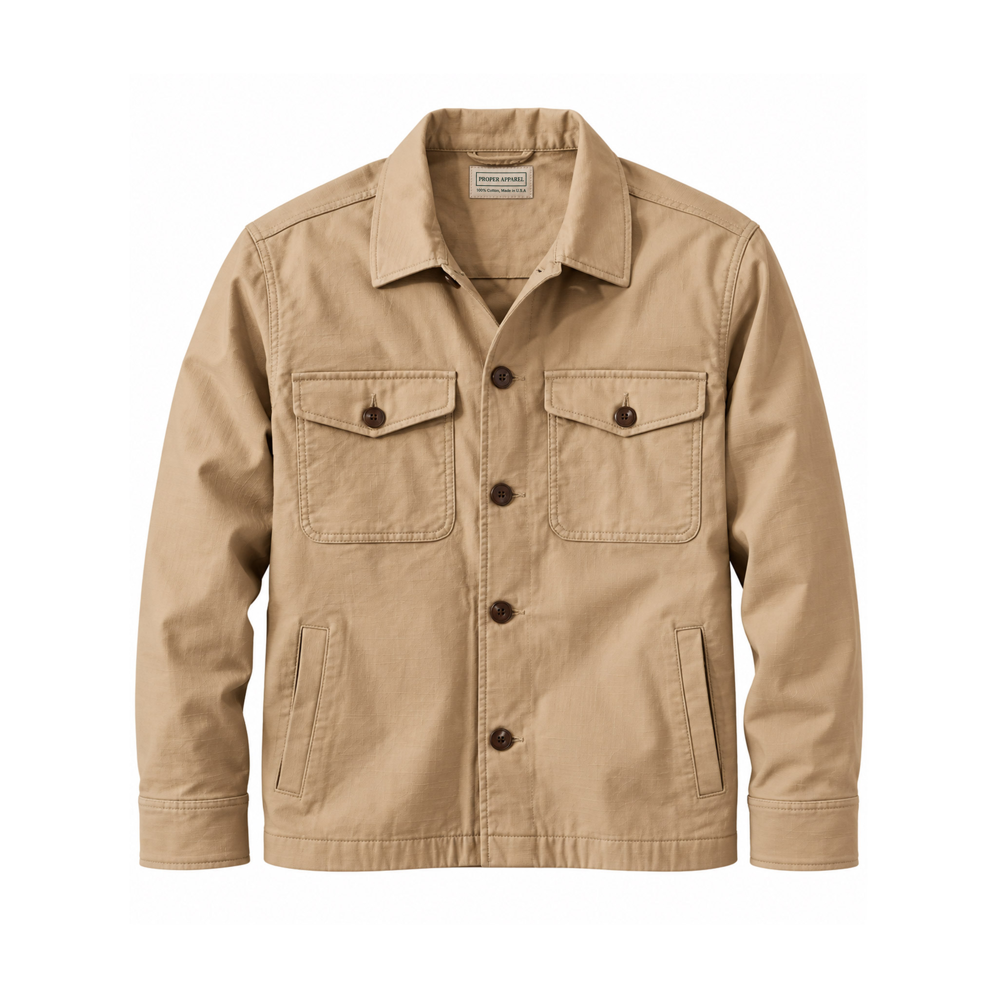 Proper Apparel 100% Cotton Full Sleeves Casual Shirt