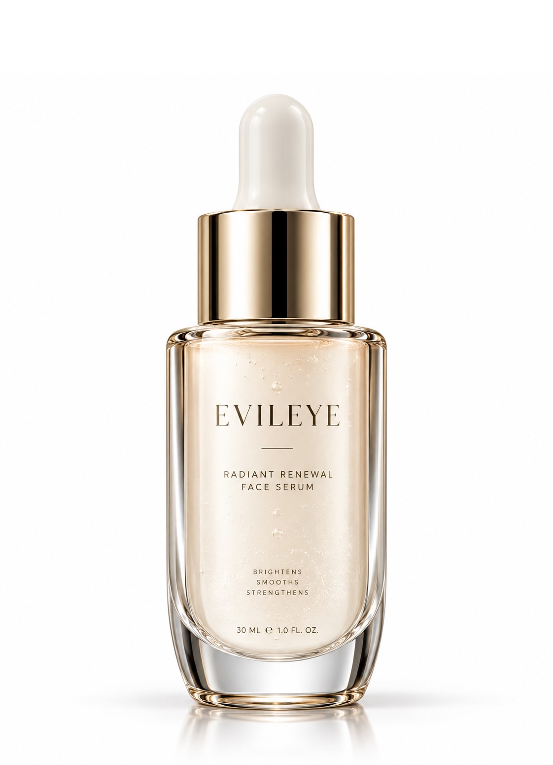 EVILEYE Radiant Renewal Face Serum – Brightening & Smoothing Serum, 30ml / 1.0 fl. oz.