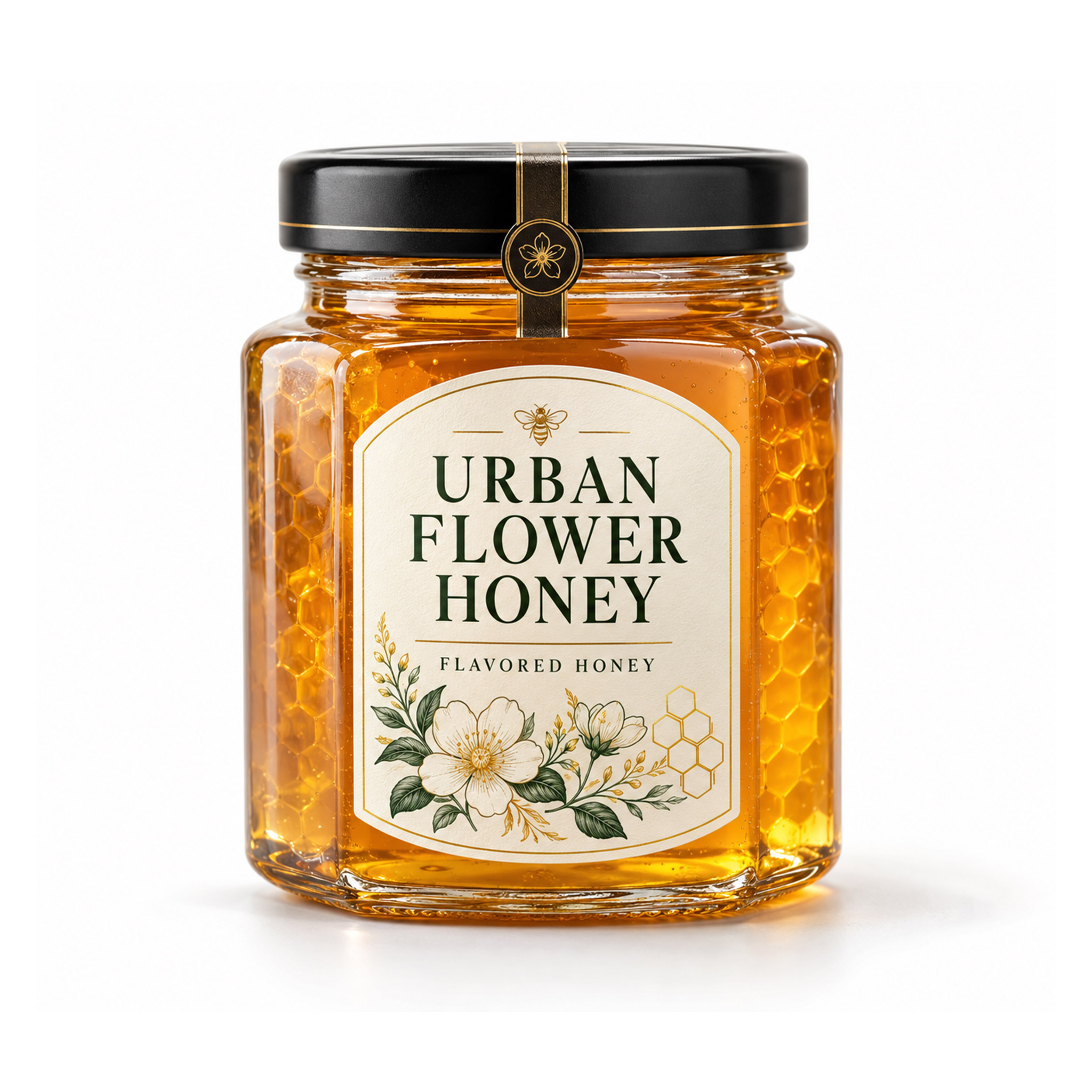 Urban Flower Honey with Natural Lemon Extract – 250g