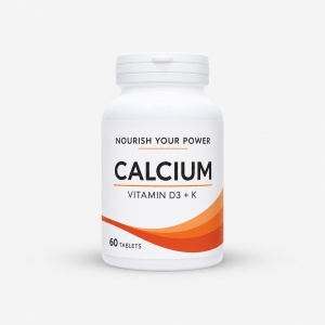 Nourish Your POWER Calcium Vitamin D3 + K – 60 Tablets